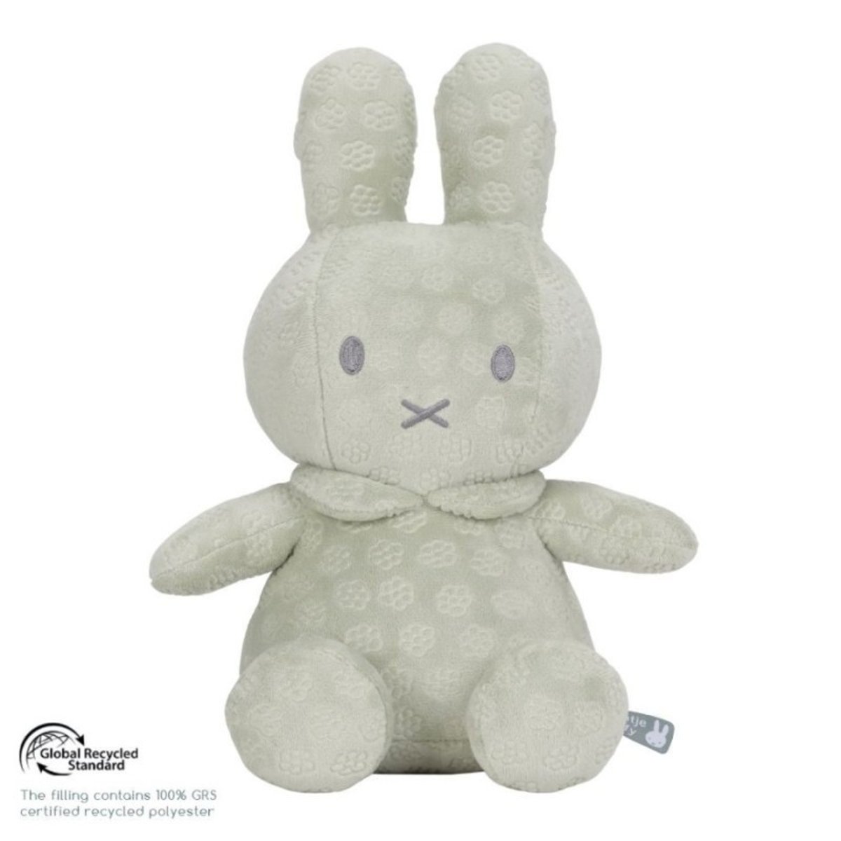 Peluche  Miffy - Flower Vert- 30cm vert, PIOUPIOU ET MERVEILLES
