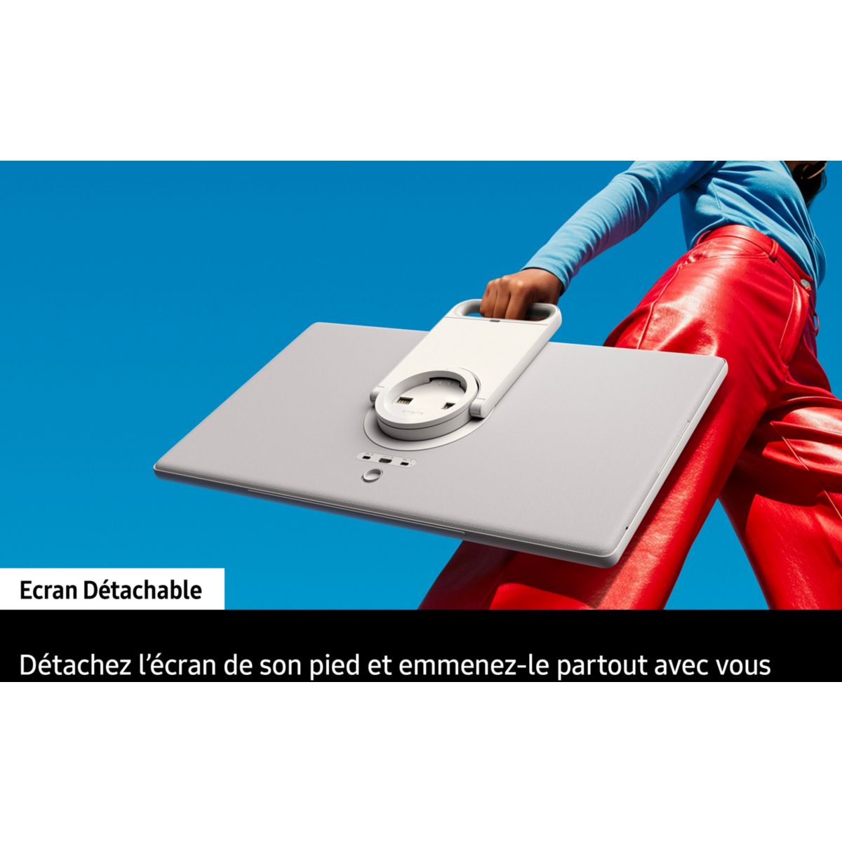 TV LED The Movingstyle (2026) 27" (68 cm) - 120 Hz, Smart TV, écran tactile couleur unique, SAMSUNG