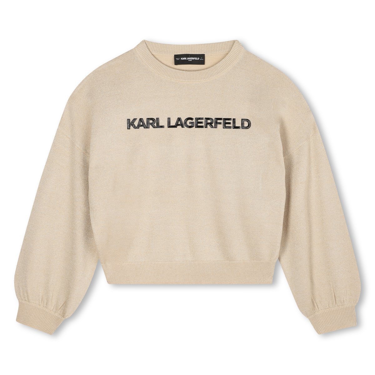 Pull tricoté golden, KARL LAGERFELD KIDS
