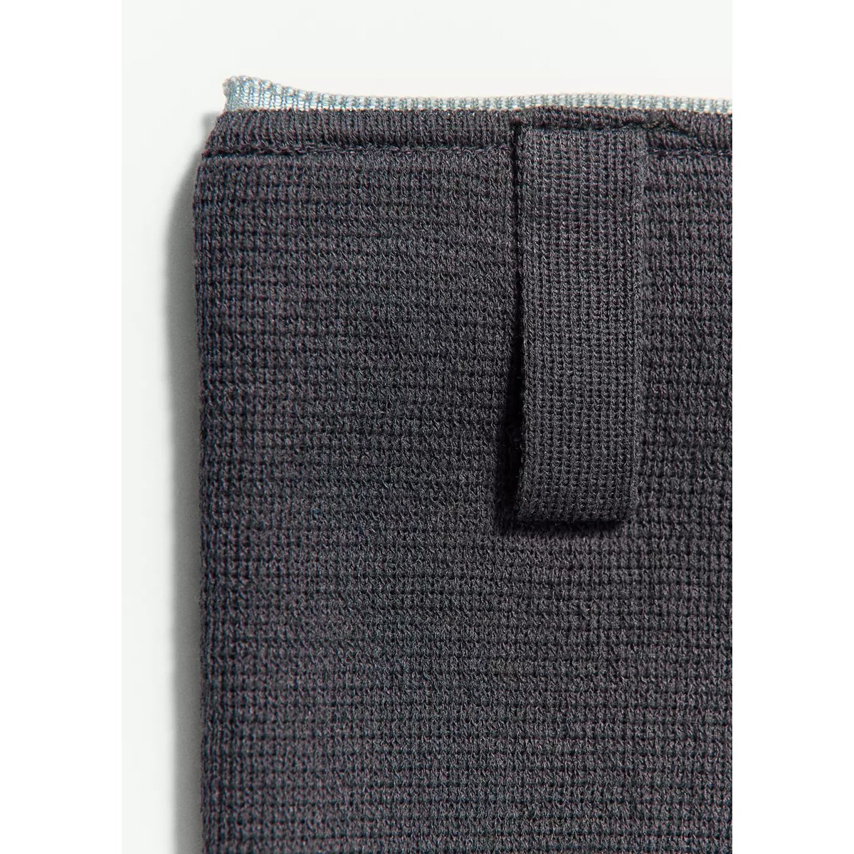 Mini-short en maille avec finitions contrastantes bleu foncé, MANGO