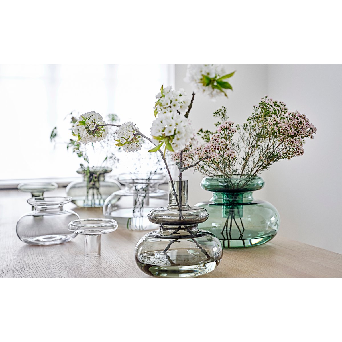 Vase INU vert mousse, ZONE DENMARK