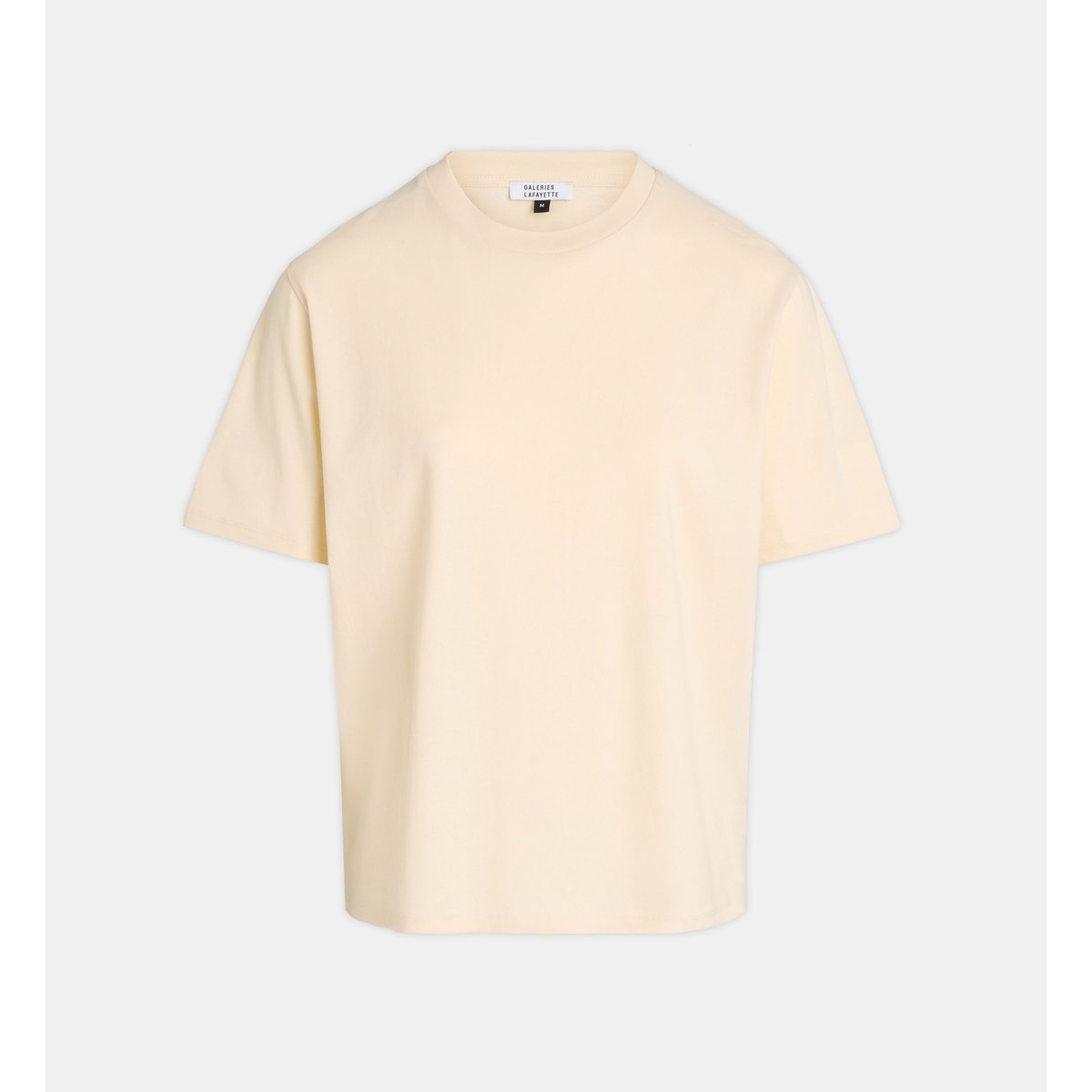 T-shirt noon jersey coton bio écru, GALERIES LAFAYETTE