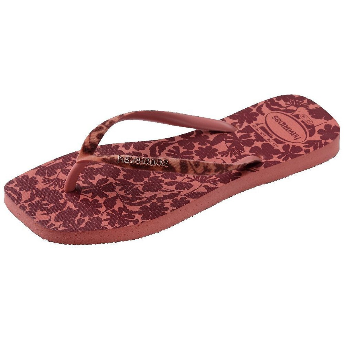 Infradito SQUARE Velvet terracotta, HAVAIANAS