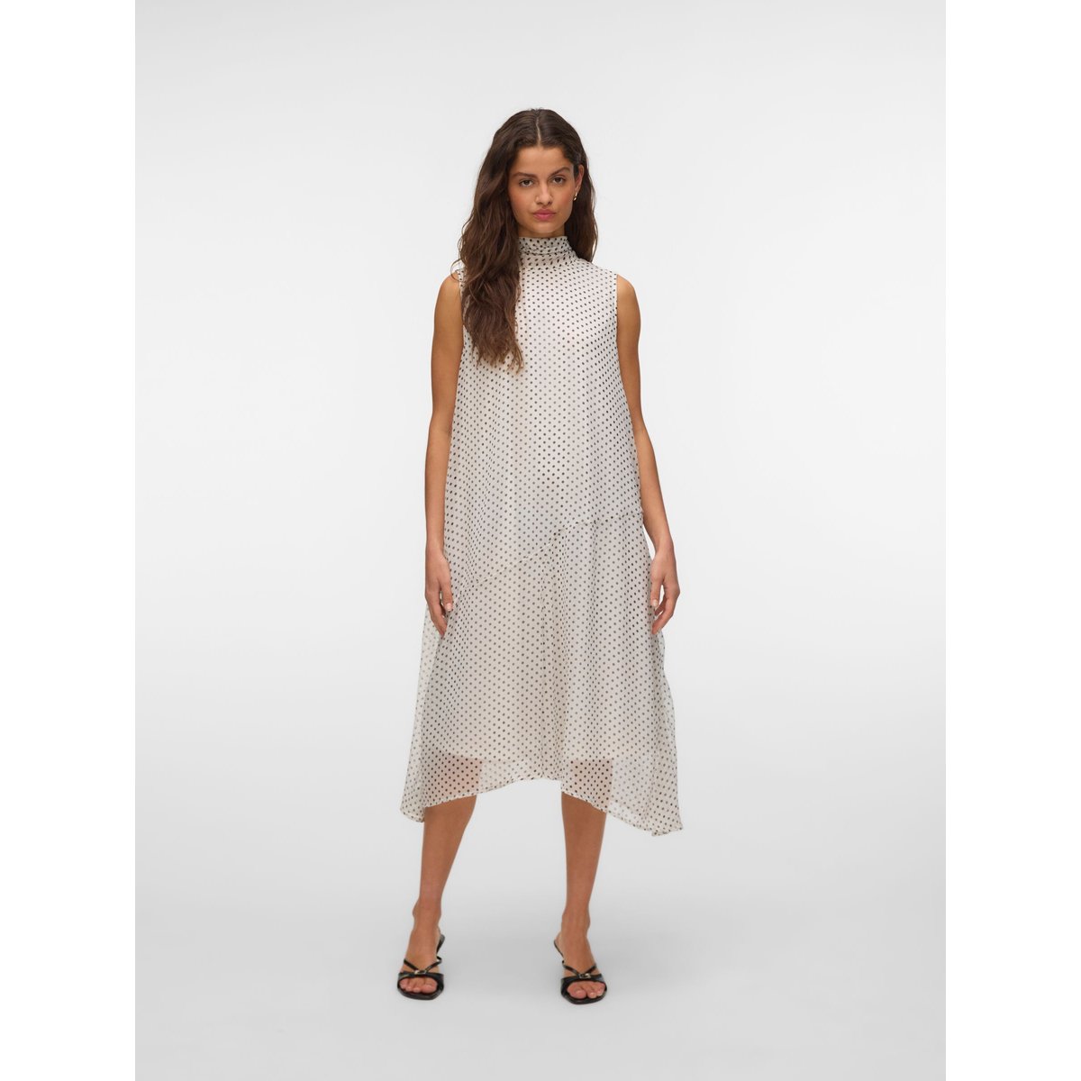 Robe Asymétrique snow white, VERO MODA
