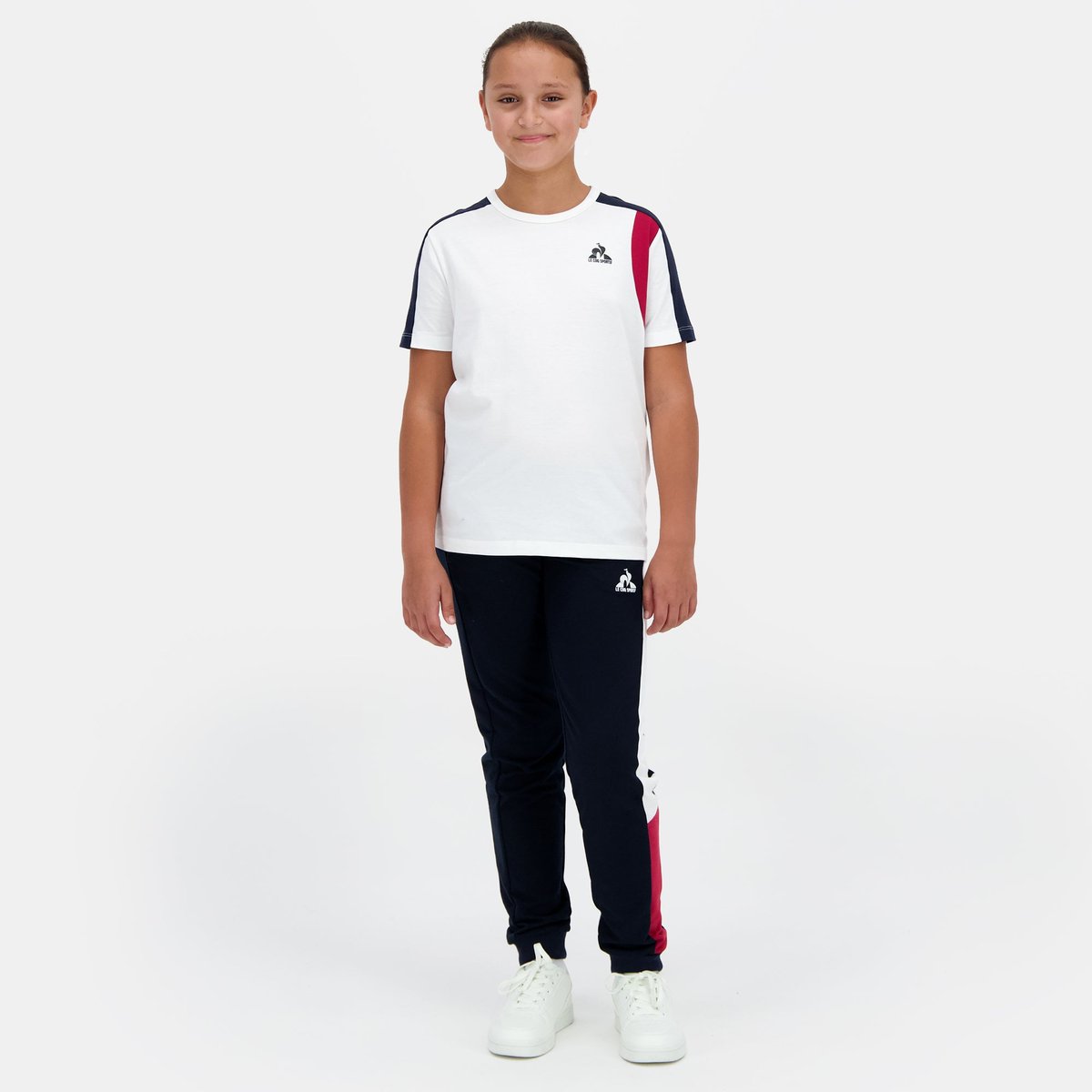 T-shirt Tricolore white light, LE COQ SPORTIF