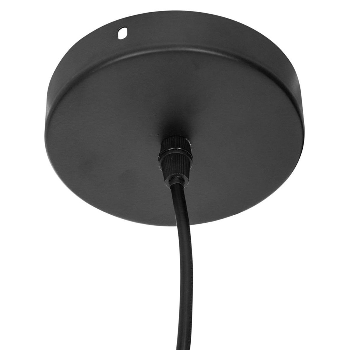 Suspension cône en rotin D33 beige, ATMOSPHERA