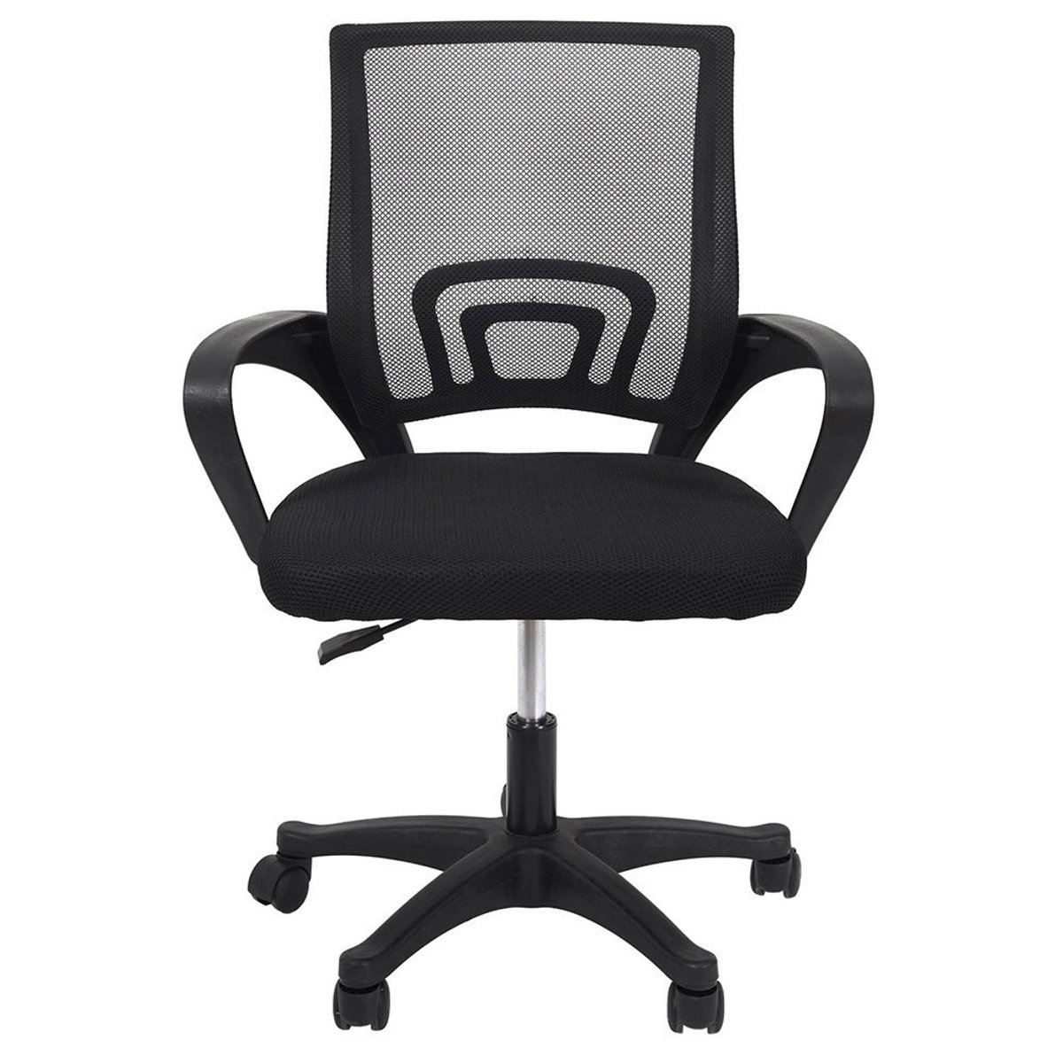 Fauteuil De Bureau Noir noir, DECORATIE