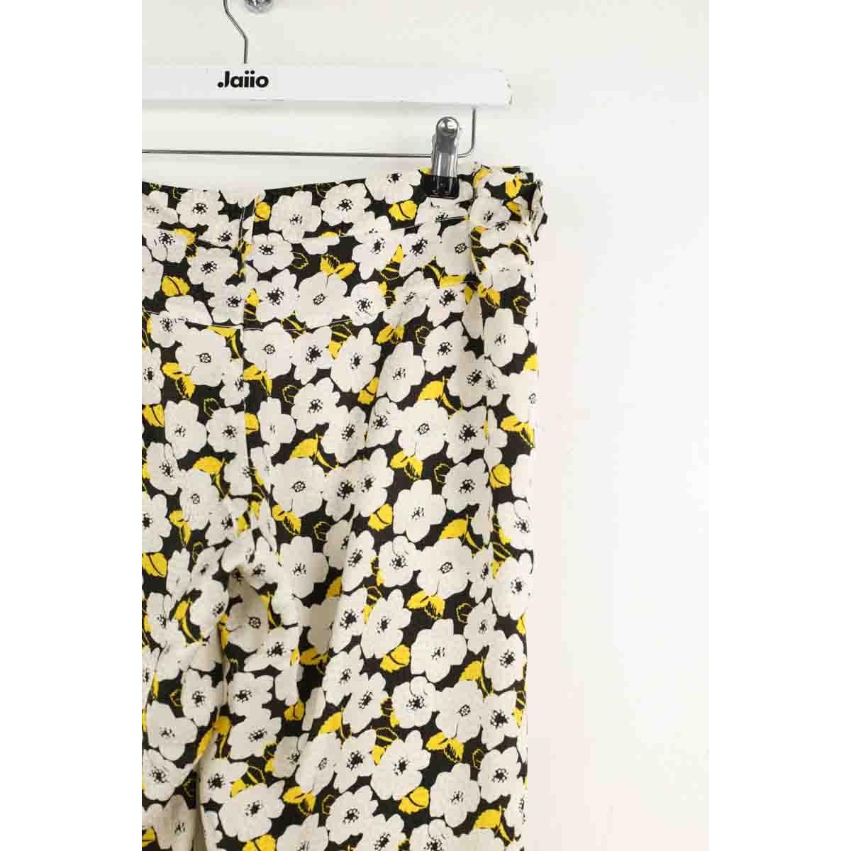 Pantalon droit - Très Bon État jaune, ROSEANNA