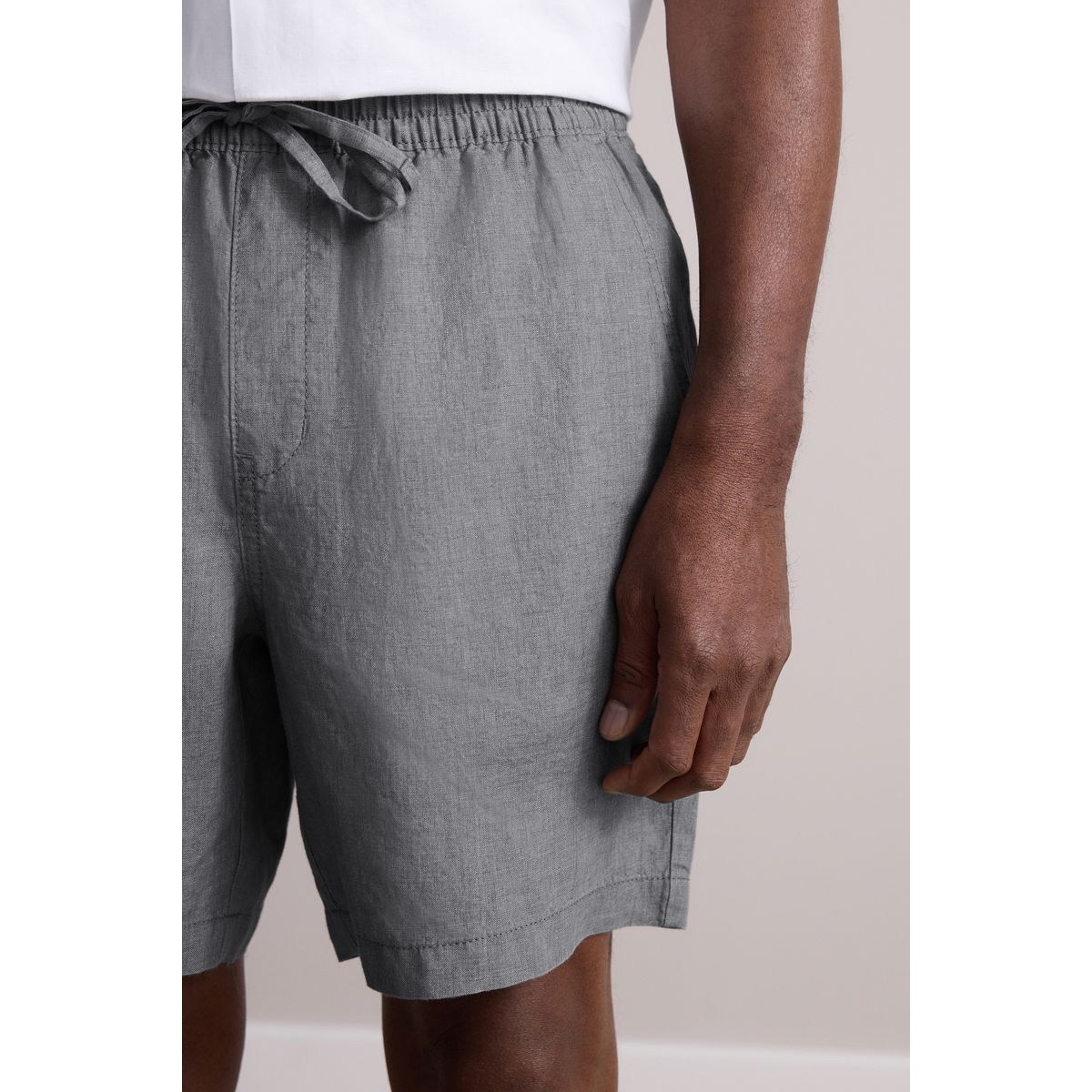 Short avec cordon de serrage vert sauge, NEXT
