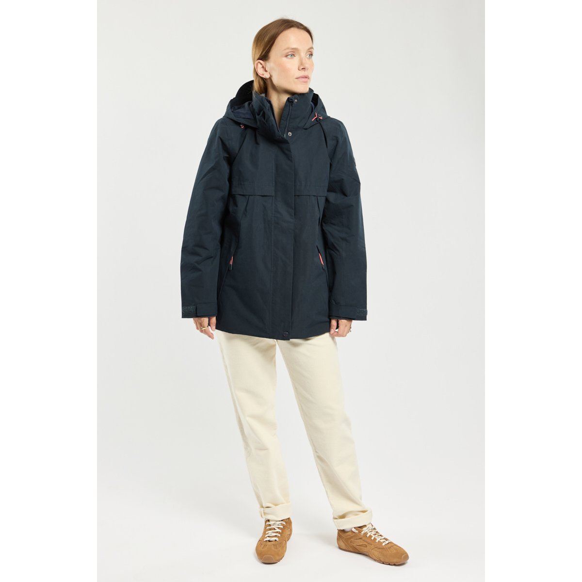 Parka imperméable BELVEN navy, BERMUDES