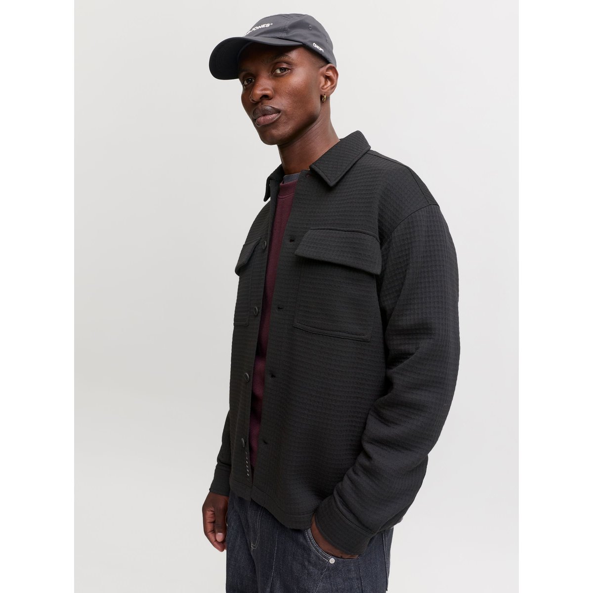 Surchemise black, JACK & JONES