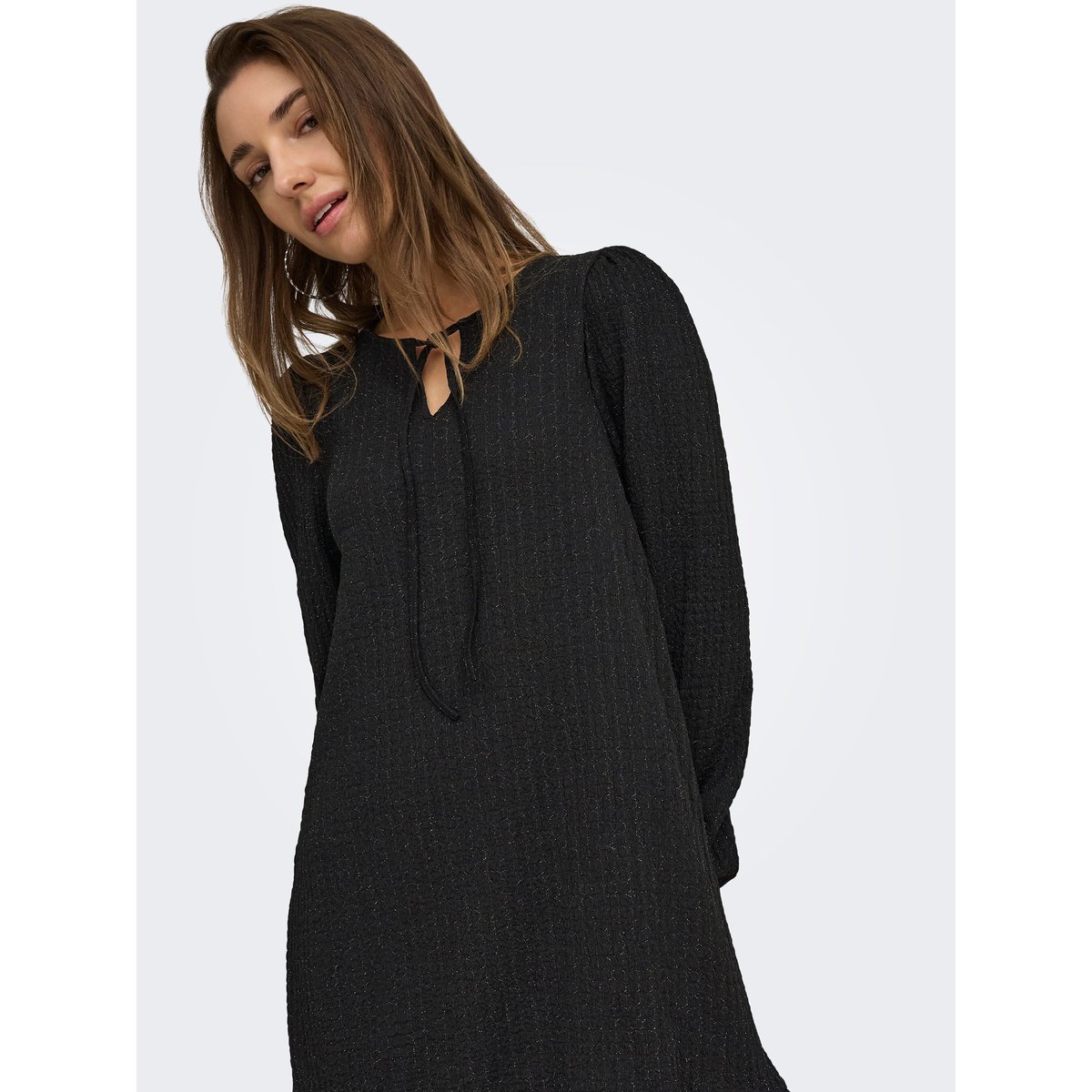Robe noire - black, ONLY