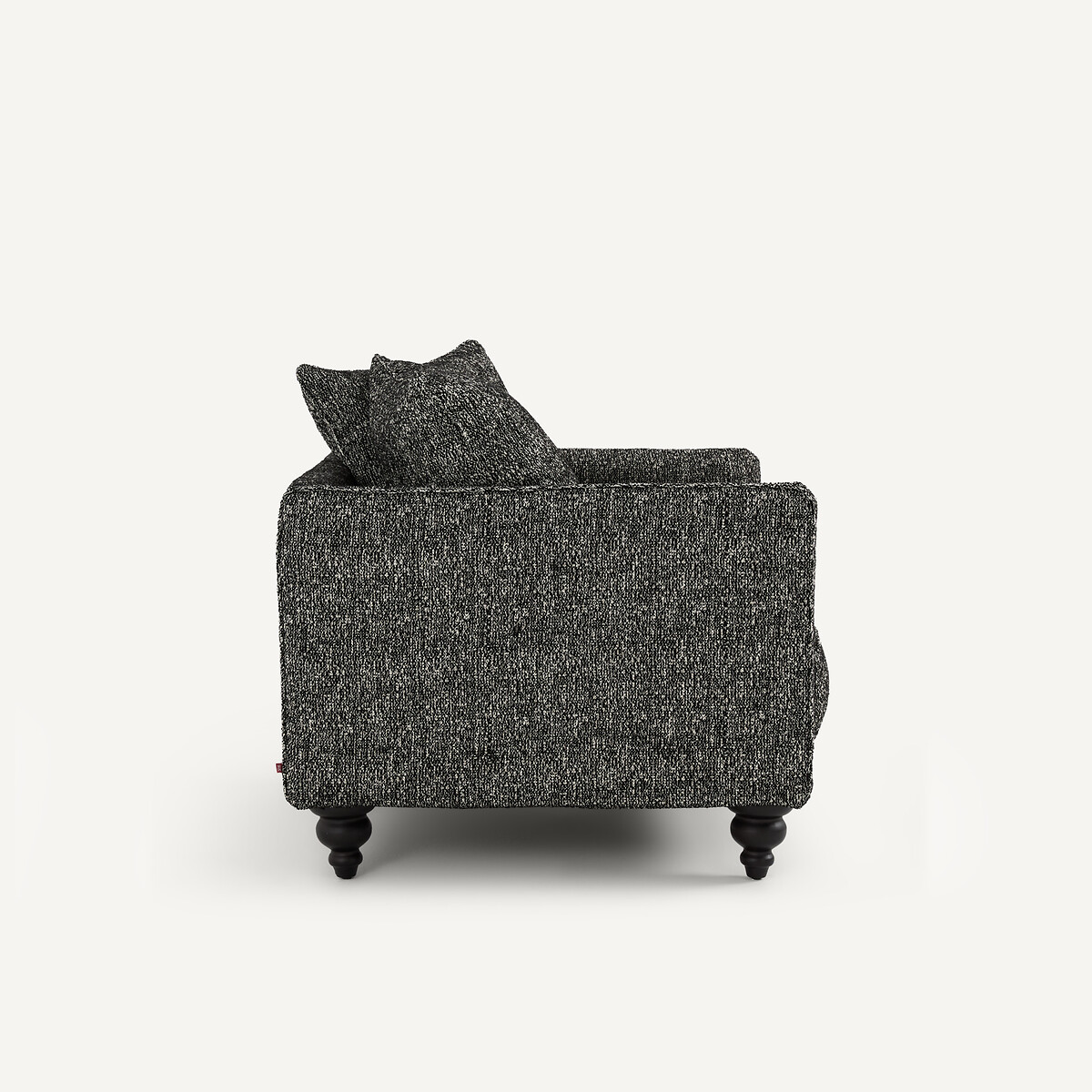 Fauteuil en bouclette, LAZARE noir, AM.PM