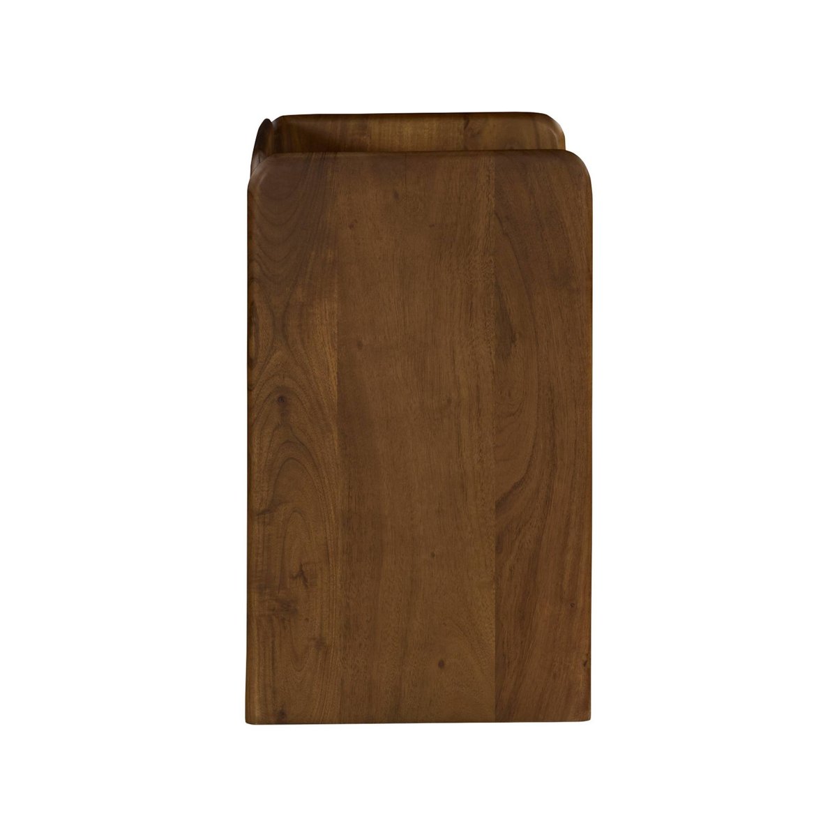 Table de chevet exotique bois d'acacia 2 niveaux (lot de 2) TARA naturel, SWEEEK