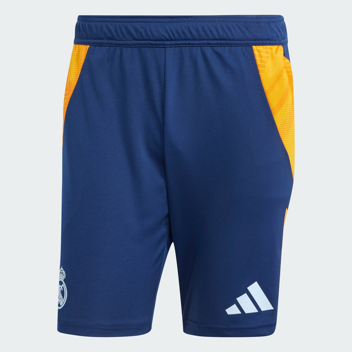 Short d'entraînement Real Madrid Tiro 24 Competition team navy blue 2 / crew orange / glow blue, adidas Performance
