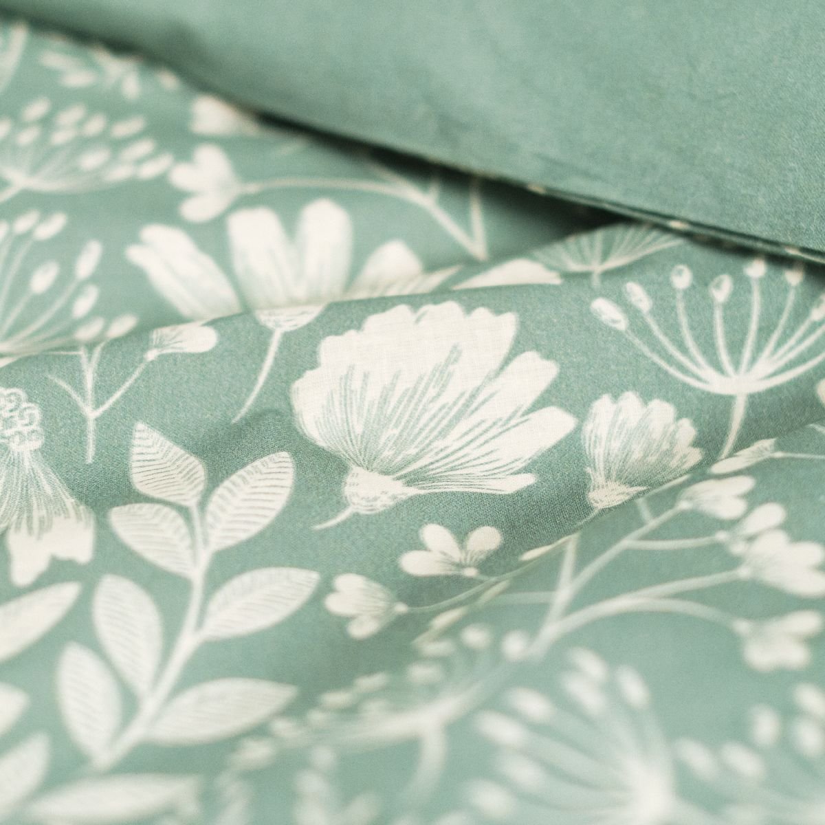 Parure de lit SUNSHINE ELSA vert, TODAY