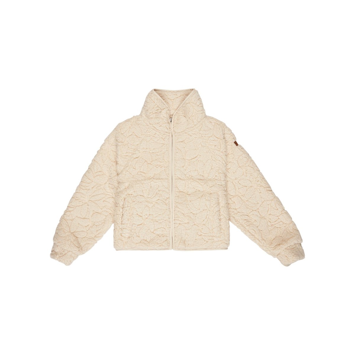 Polaire zippée BLURRY CLOUD. beige parchment, ROXY