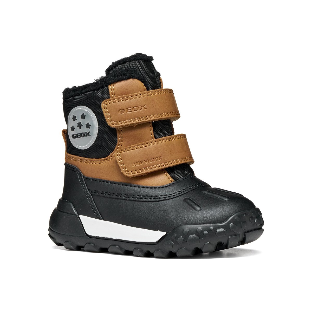 Bottines B TREKKYUP B ABX tabac/noir, GEOX