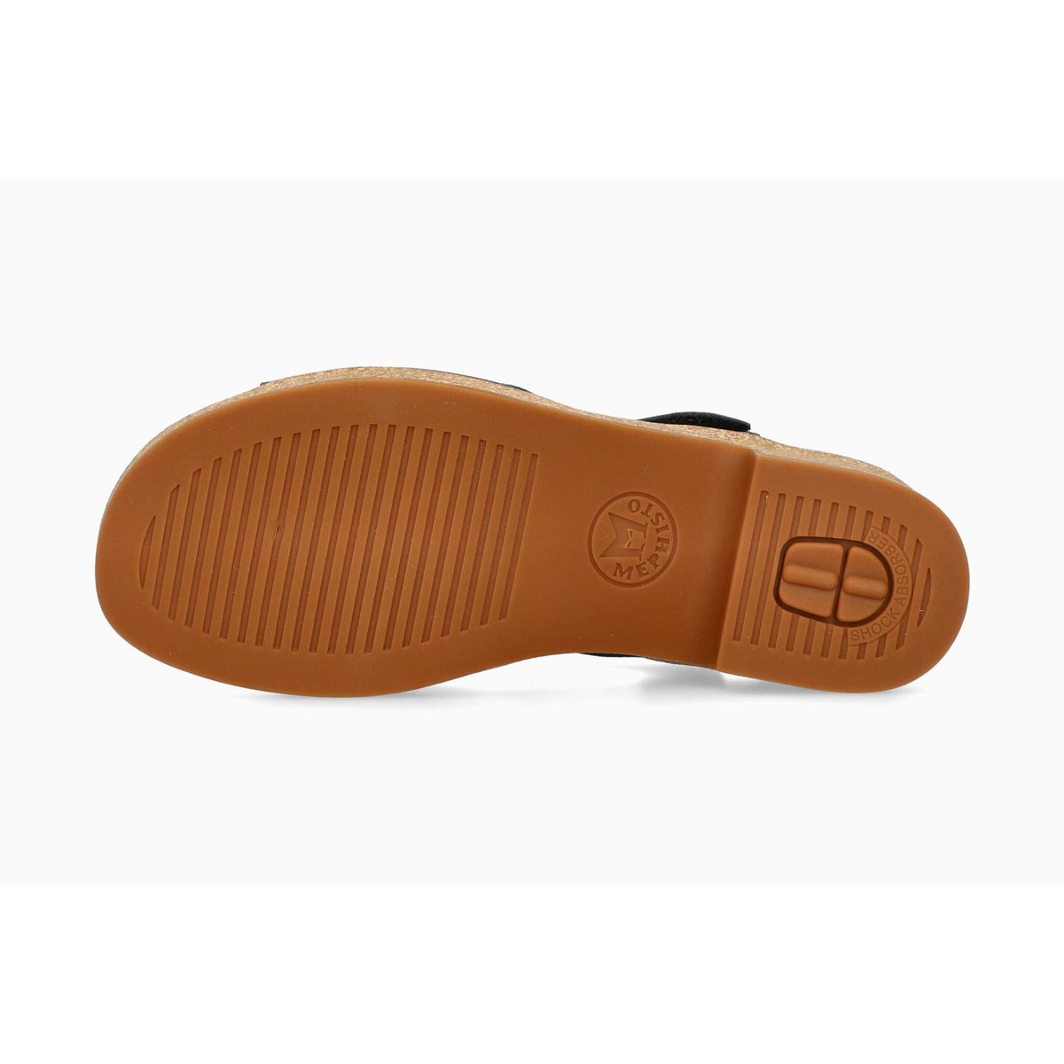 Sandales en cuir FRANKA bleu navy 5147, MEPHISTO