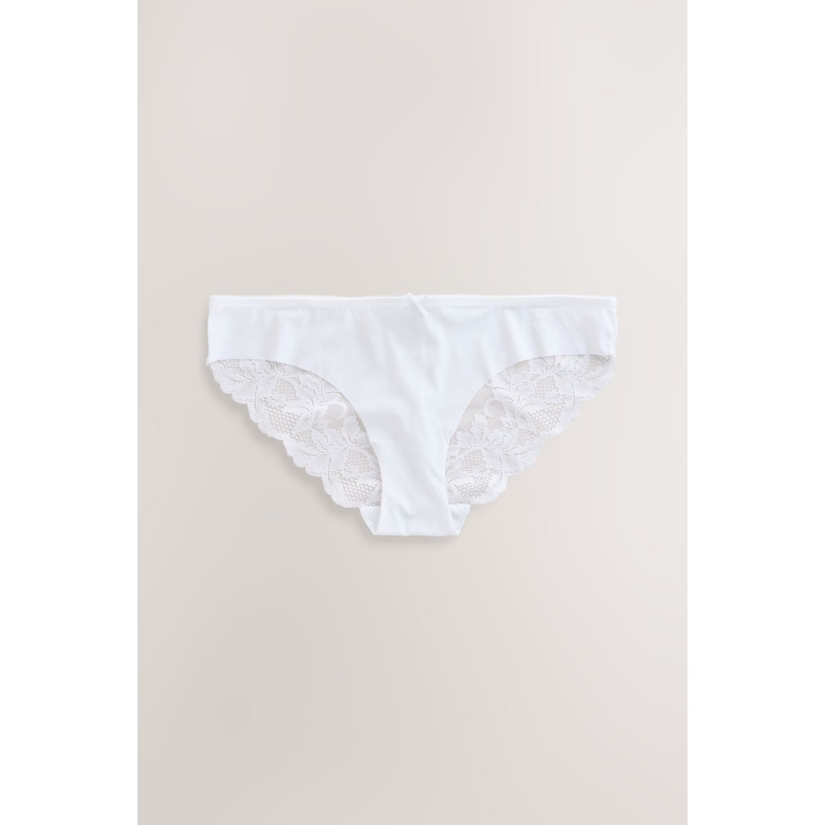 Culotte invisible à dentelle au dos, lot de 7 noir/blanc/nuit/praline, NEXT