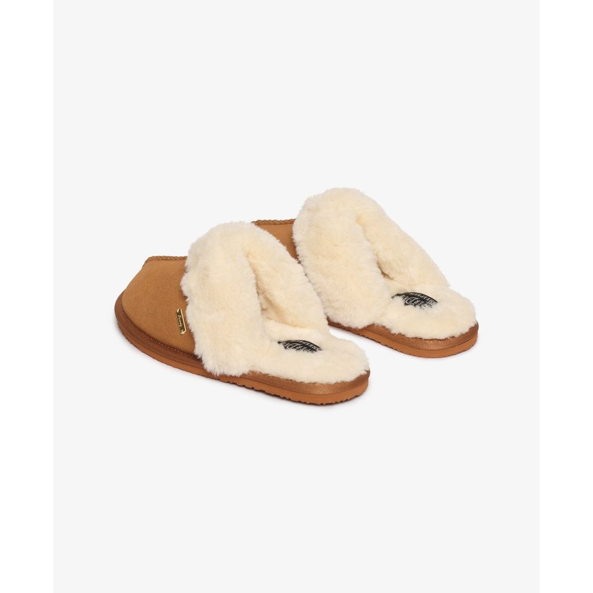 Mule en Suède fauve, SUPERDRY