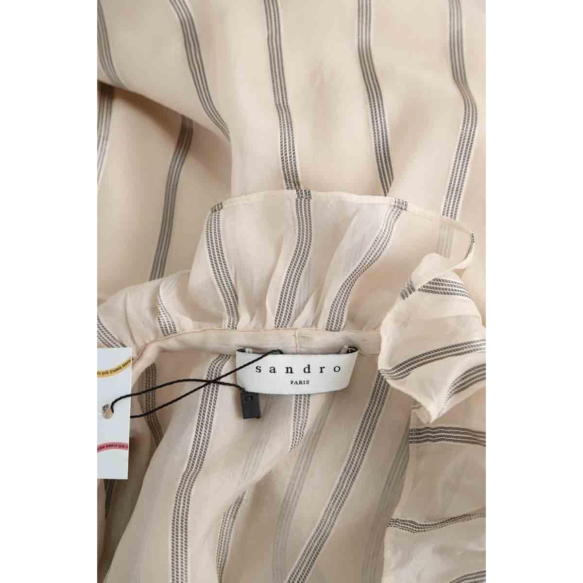 Blouse - Bon État ecru, SANDRO