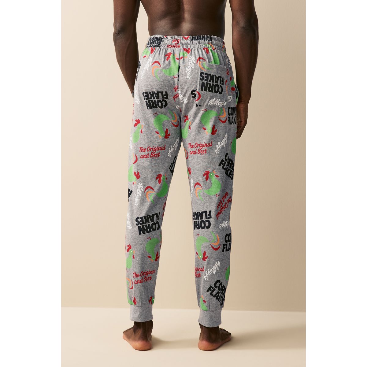 Bas de pyjama motif cornflakes gris, NEXT
