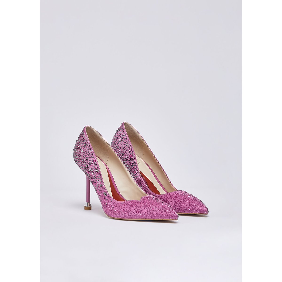 Escarpins full-strass rose, LIU JO