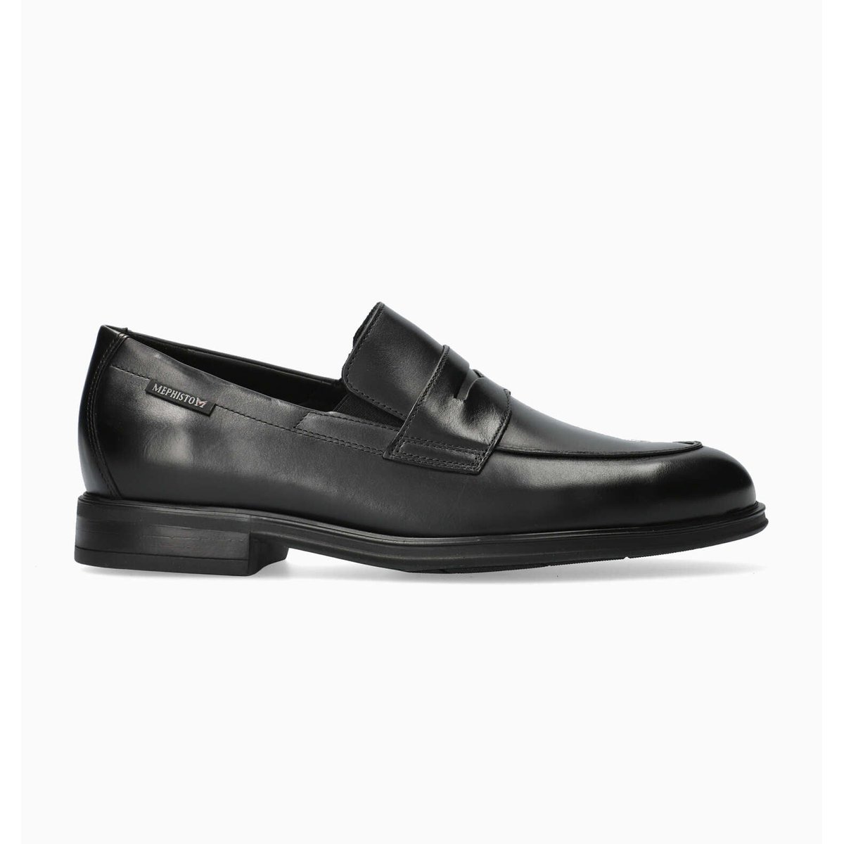 Mocassins en cuir KURTIS noir 5135, MEPHISTO