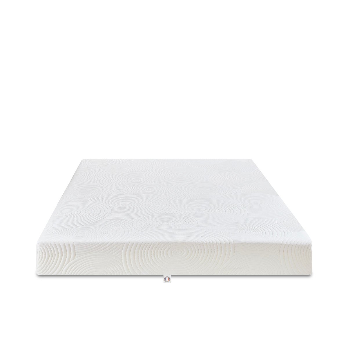 Matelas Mousse Hera 180x200 cm Accueil Mémoire de forme blanc, OLYMPE LITERIE