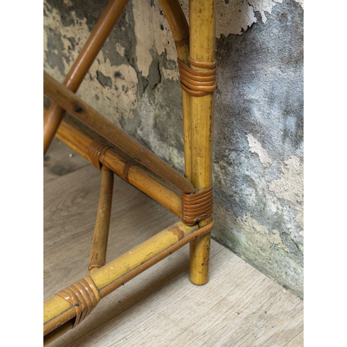 Bureau enfant en rotin Edouard N°715 - Bon état naturel, DEBONGOUT
