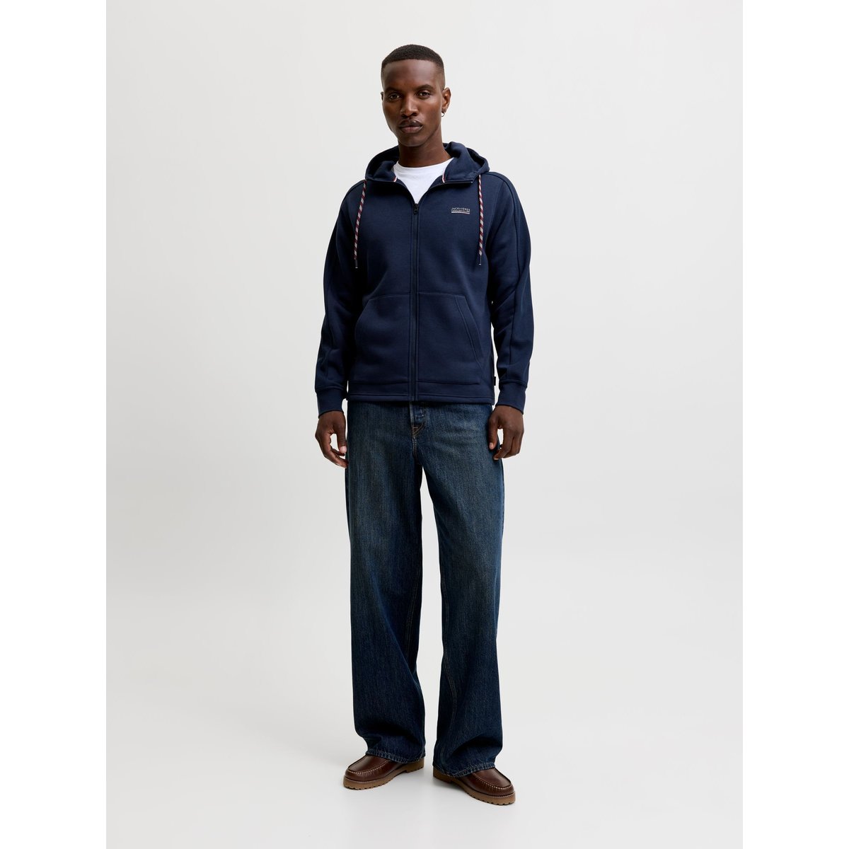 Sweat À Capuche navy blazer, JACK & JONES