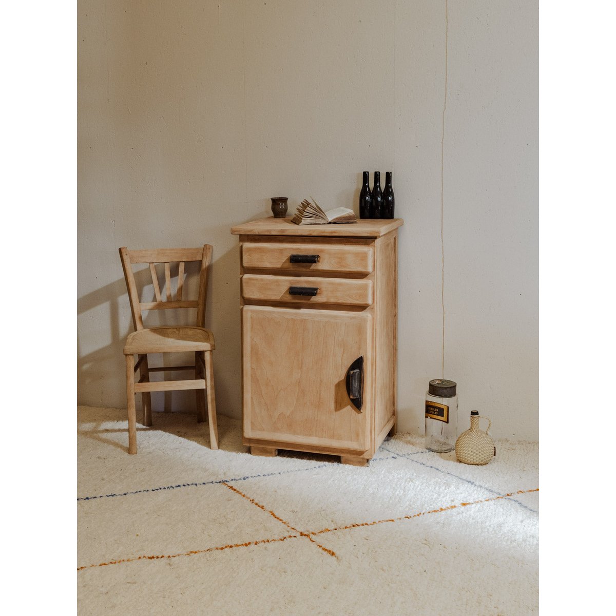 Confiturier mado en bois Gilbert N°1489 - Bon état bois clair, DEBONGOUT