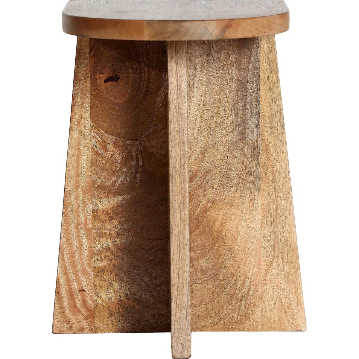 Table d'appoint bois de manguier VACIO brun clair, RECOLLECTION