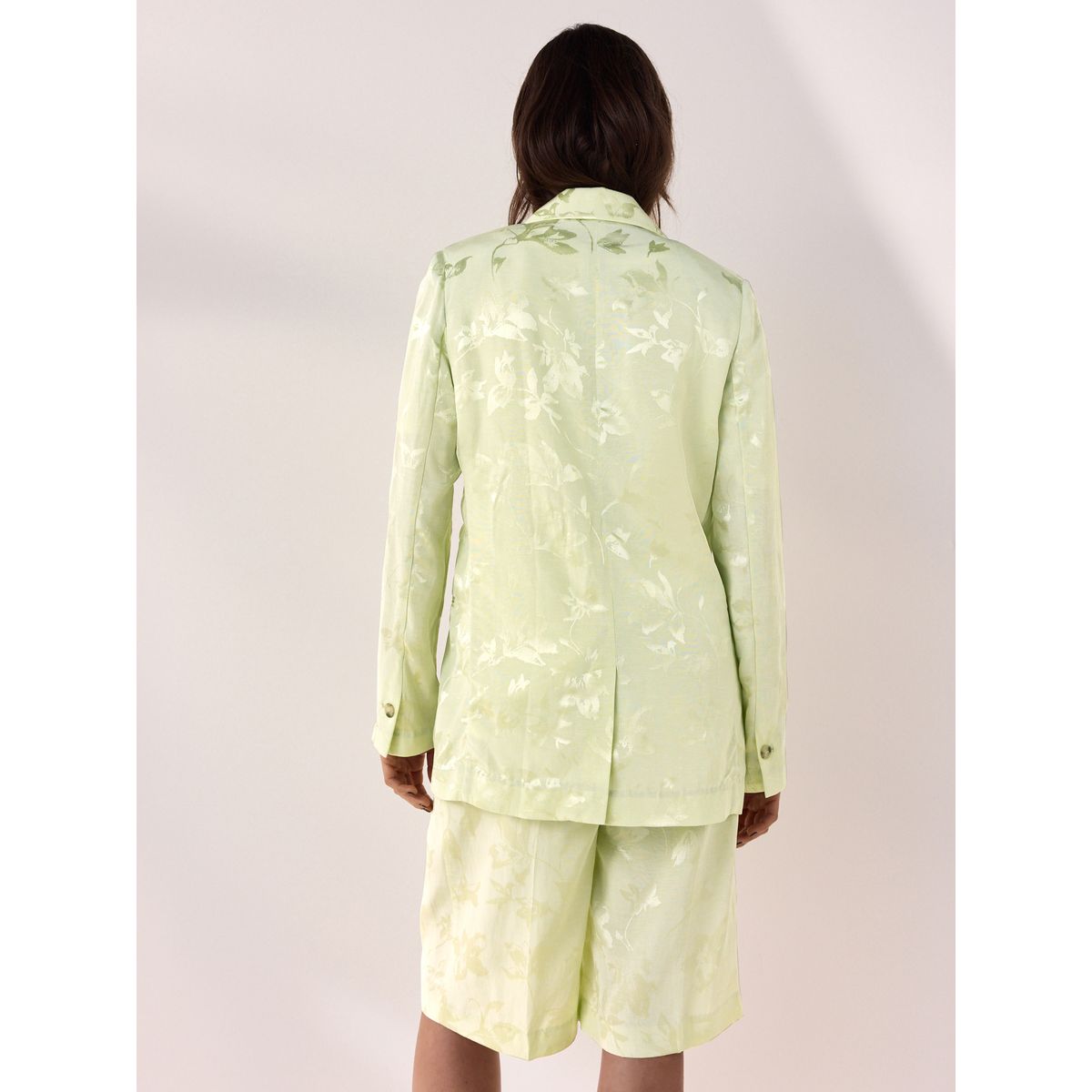 Blazer jacquard croisé tabitha simmons x next vert, NEXT