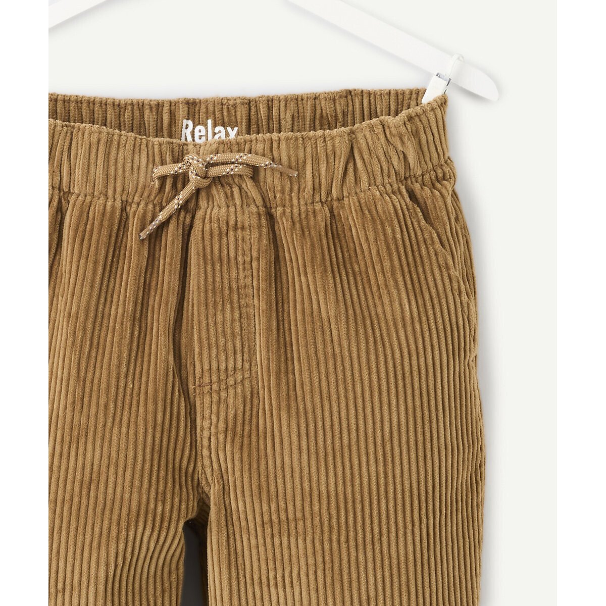 Pantalon en velours camel, TAPE A L'OEIL