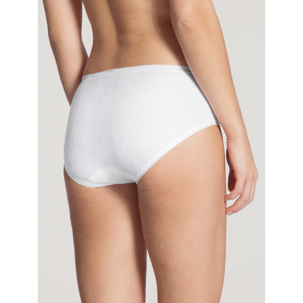 Culotte Coton ICONICS blanc, CALIDA