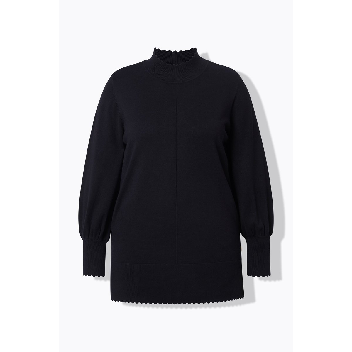 Pull à col montant et manches longues noir, ULLA POPKEN