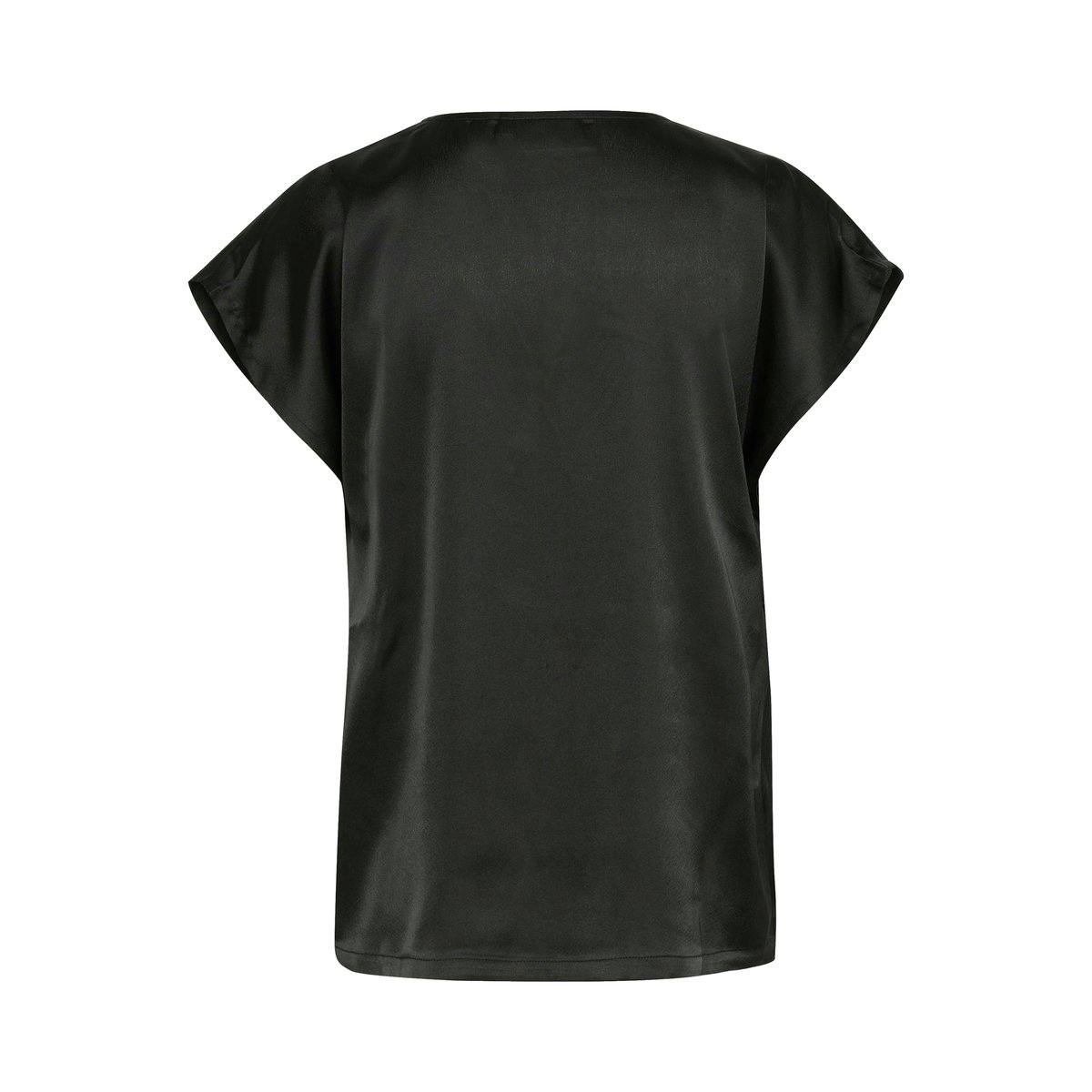 Sleeveless blouse noir black, KAFFE