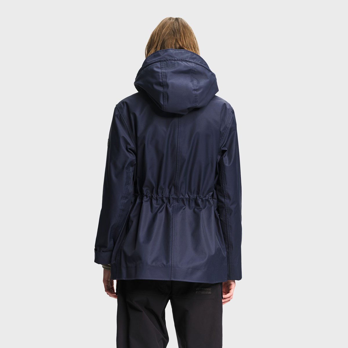 Parka imperméable à capuche amovible T-KIT bleu nuit, AIGLE