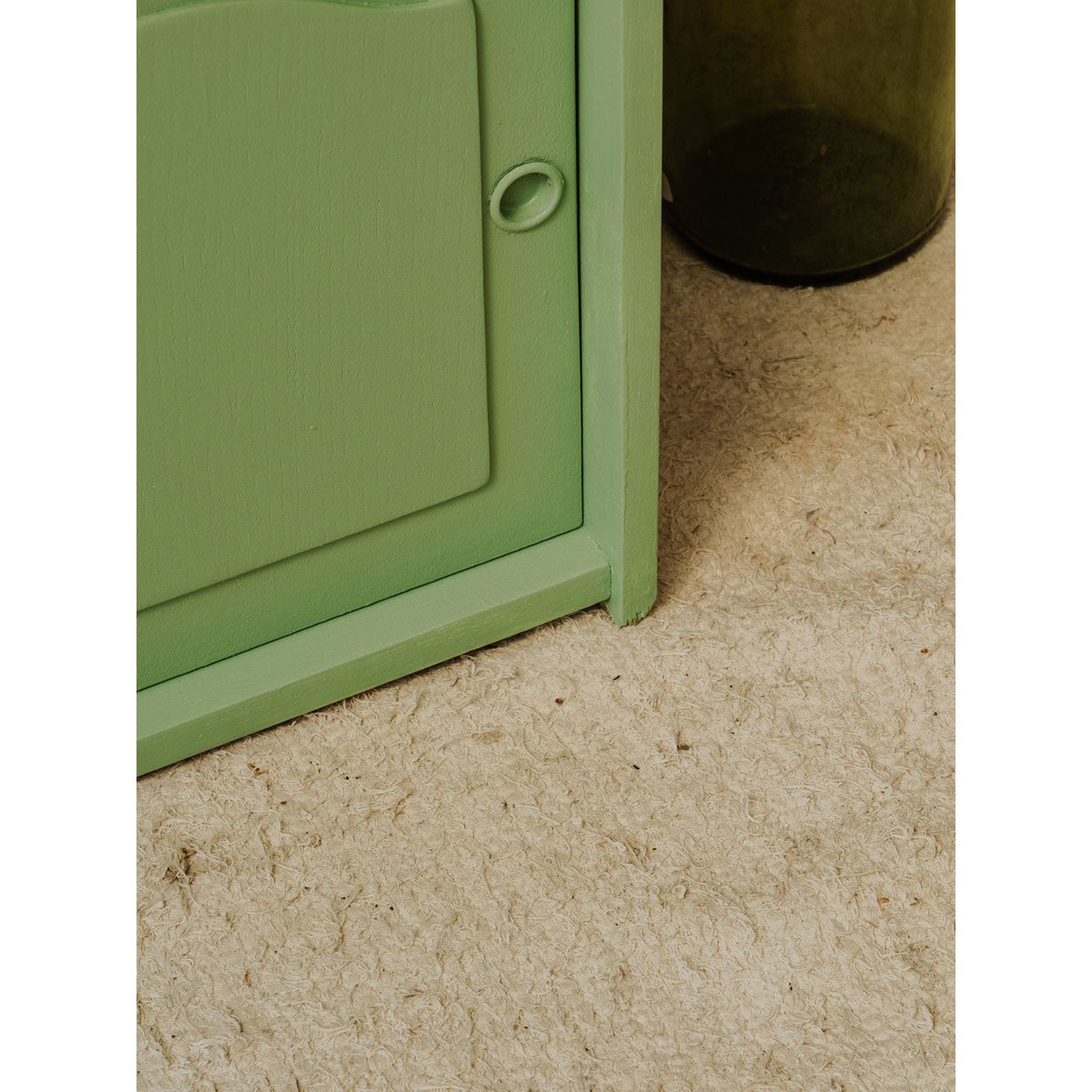 Étagère en bois vert Gaëlle N°879 - Bon état vert, DEBONGOUT