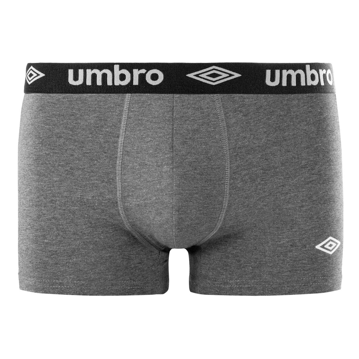 Lot De 8 Boxers Coton noir/blanc/bleu/gris chiné/rouge/jaune, UMBRO