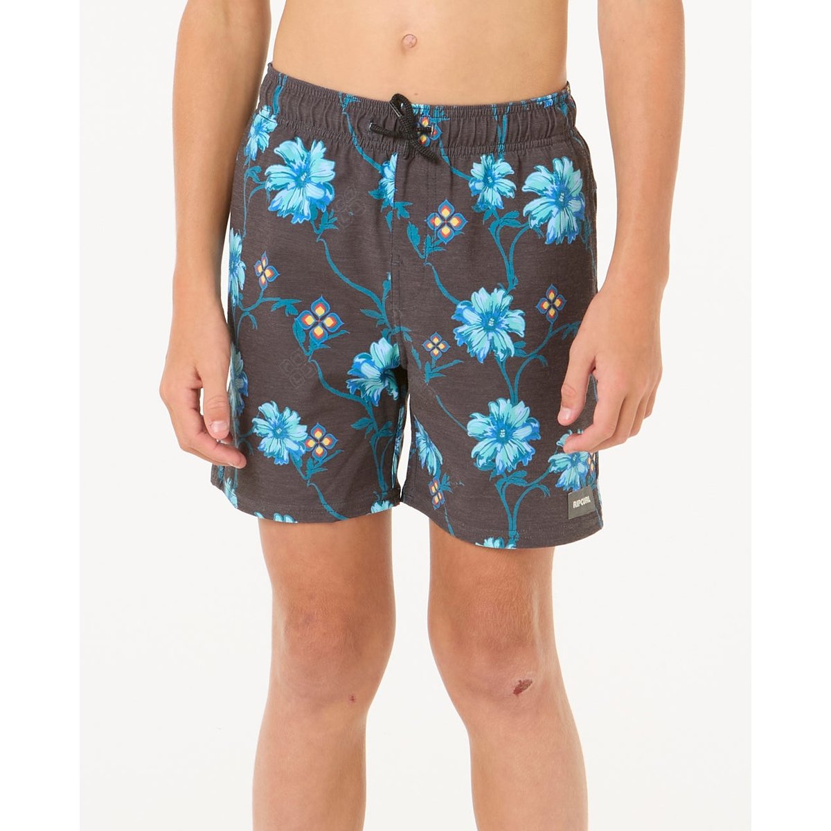 Boardshort SURF REVIVAL FLORAL VOLLEY-BOY noir, RIP CURL