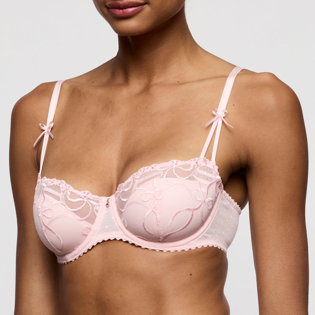 Soutien gorge balconnet demi-mousse NOOVA rose - gardenia rose, MARIE JO
