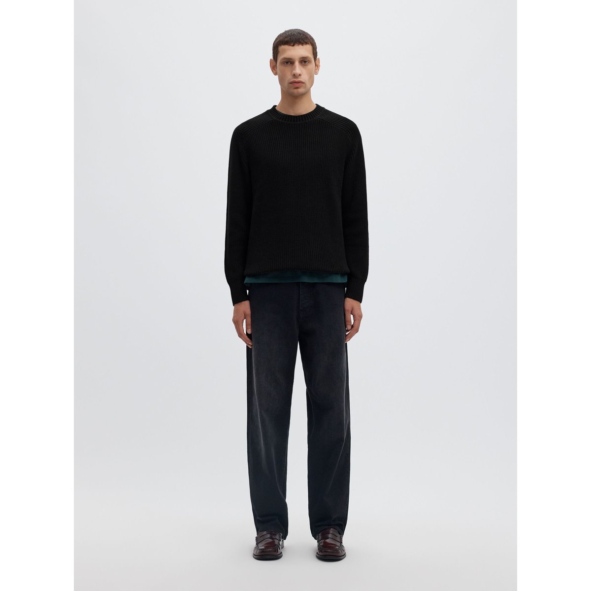 Jumper noir - black1, SELECTED
