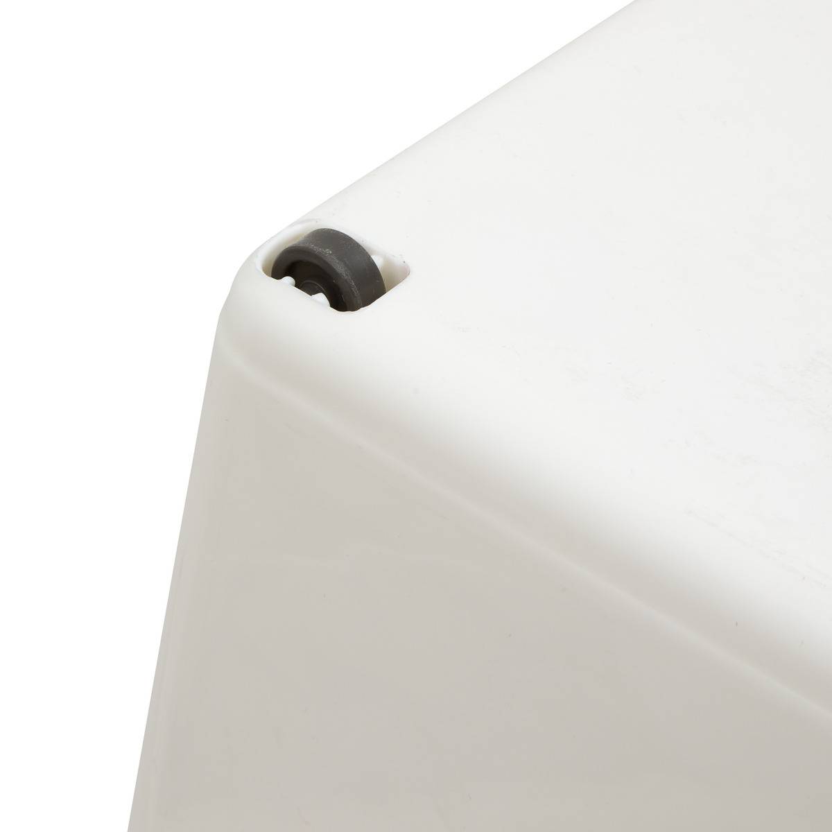Organiseur sous-évier rectangulaire ESSENTIELS blanc, 5FIVE SIMPLY SMART