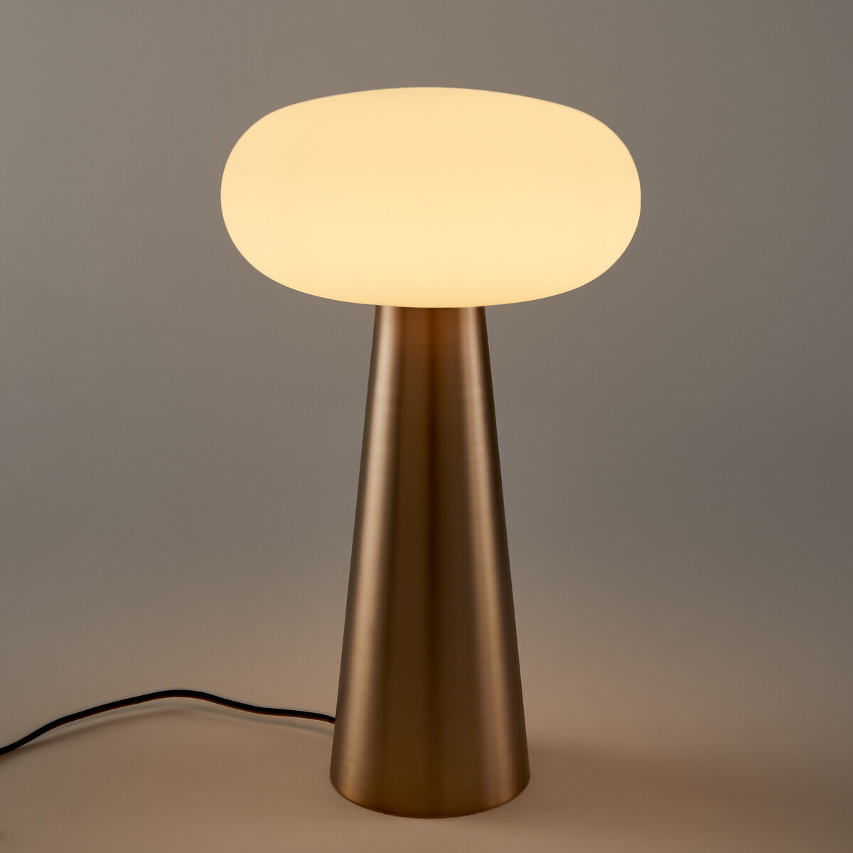 Lampada opalina, Fede champagne, AM.PM