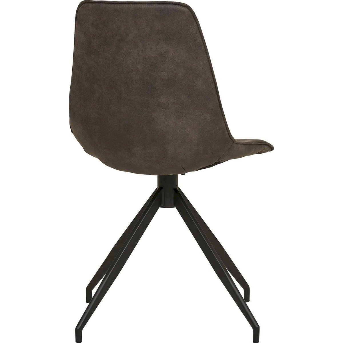 Chaise pivotante collection SCENTLE gris foncé et noir, RECOLLECTION