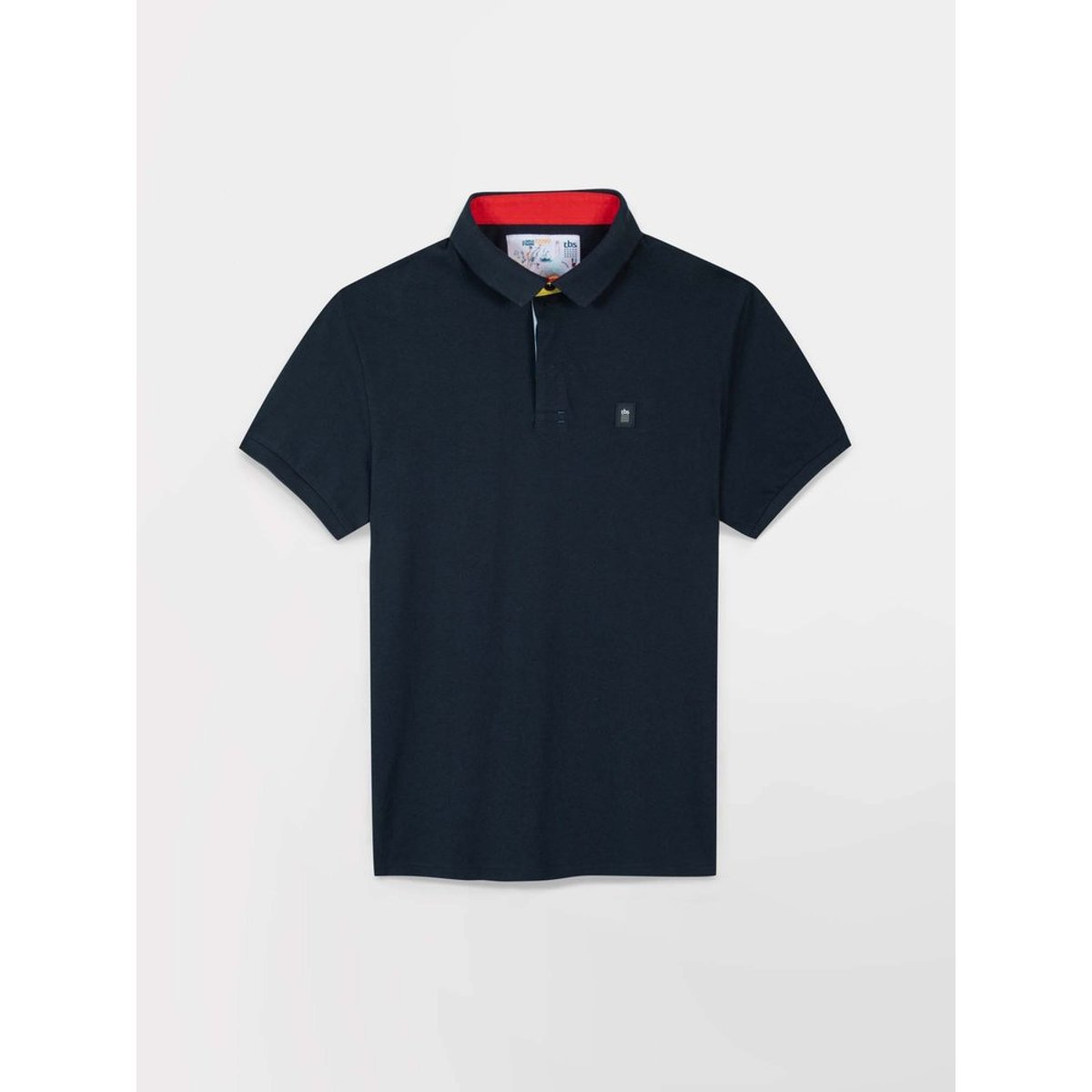 Polo manches courtes CLYDEPOL14027 navy, TBS