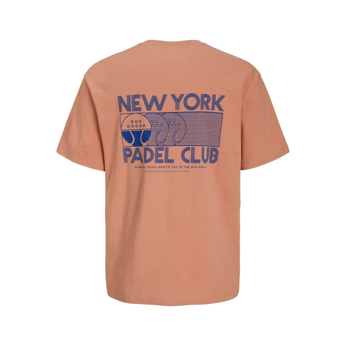 T-Shirt rose - dusty coral, JACK & JONES